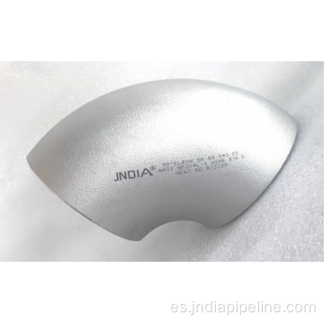 ASME B16.9 Acero inoxidable 90 grados SR SR